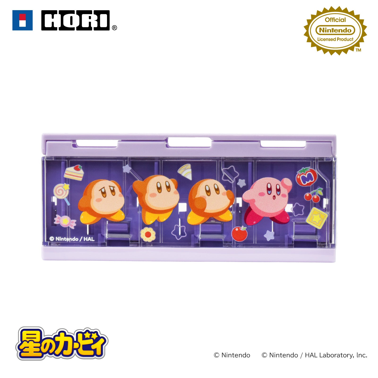 HORI Pop & Go Game Case 6 Kirby & Waddle Dee for Nintendo Switch 2 (NSX-136)
