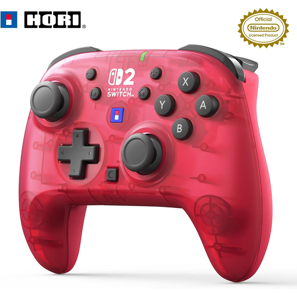 HORI Wireless HORIPAD TURBO for Nintendo Switch 2 - Ruby Magenta (NSX-134)
