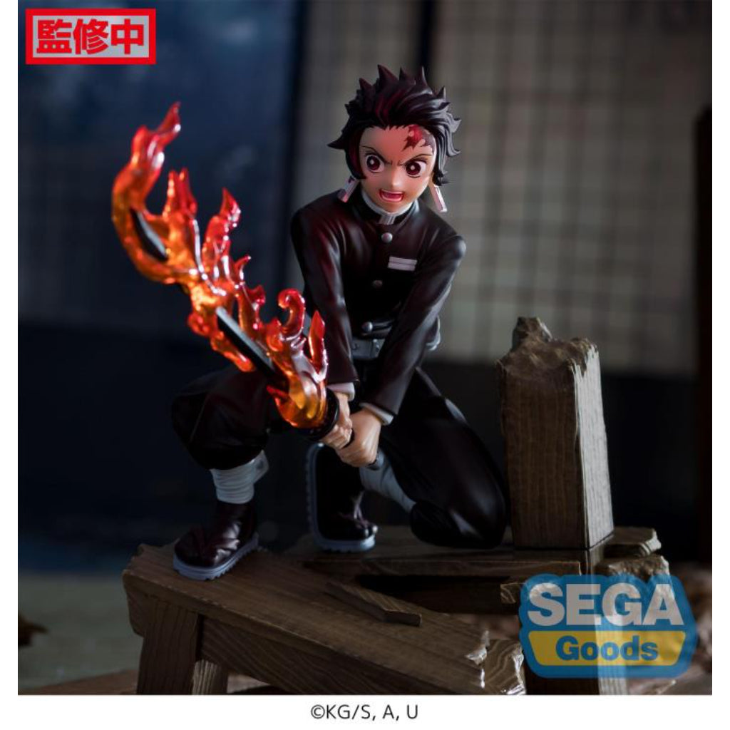 Sega Tanjiro Kamado Swordsmith Village Arc Xross Link Demon Slayer: Kimetsu no Yaiba Figure