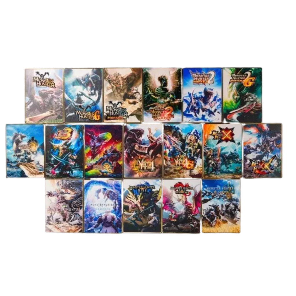 Monster Hunter Stainless Steel Card (18pcs)