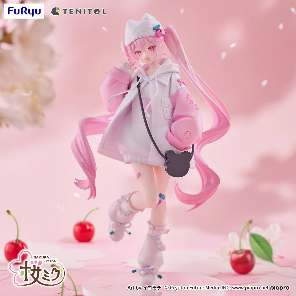 FuRyu TENITOL Sakura Miku Cool Style Hatsune Miku Figure