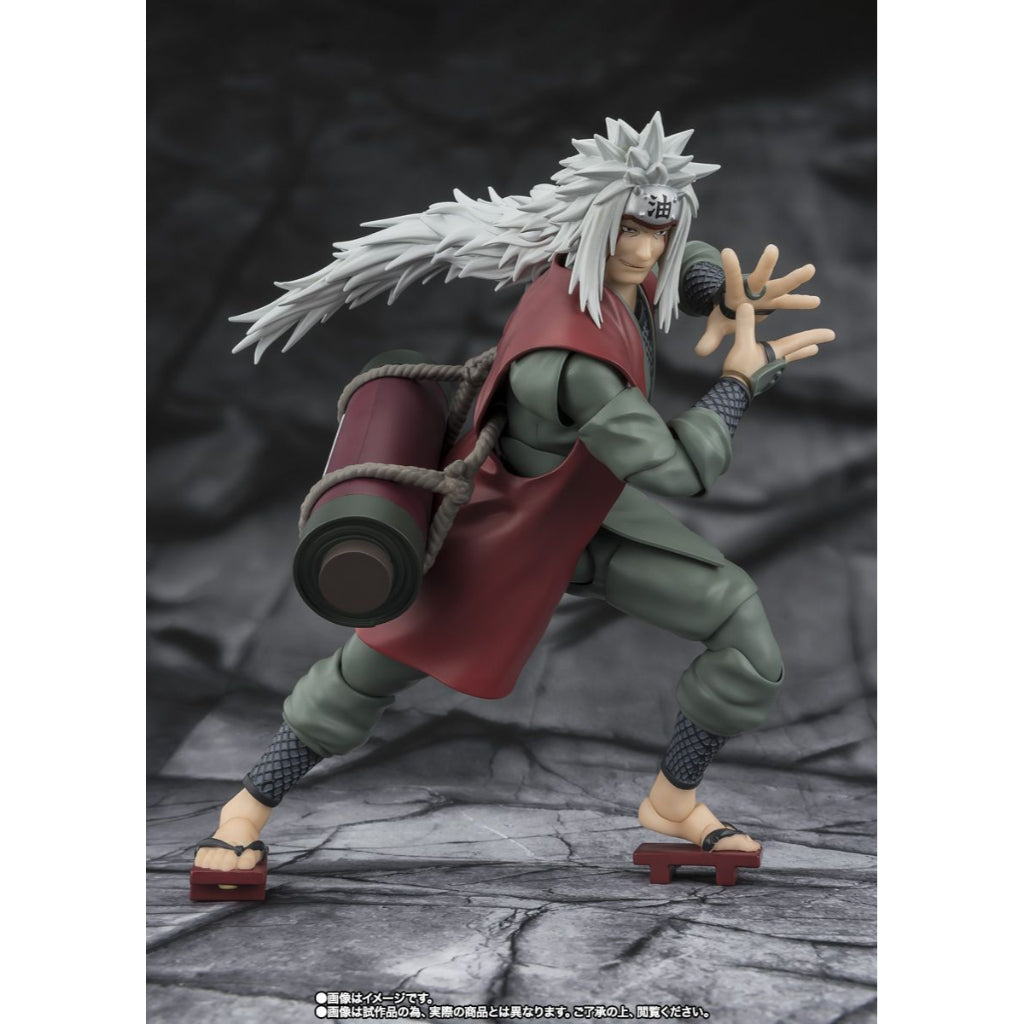 S.H.Figuarts JIRAIYA Hidden Leaf Heroic Master Sage (Sage Mode Set)