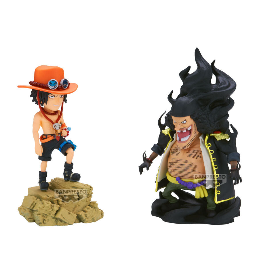 Banpresto WCF Portgas D. Ace vs. Marshall D. Teach Log Stories One Piece