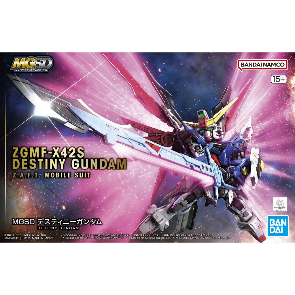 Bandai MGSD ZGMF-X42S Destiny Gundam Model Kit