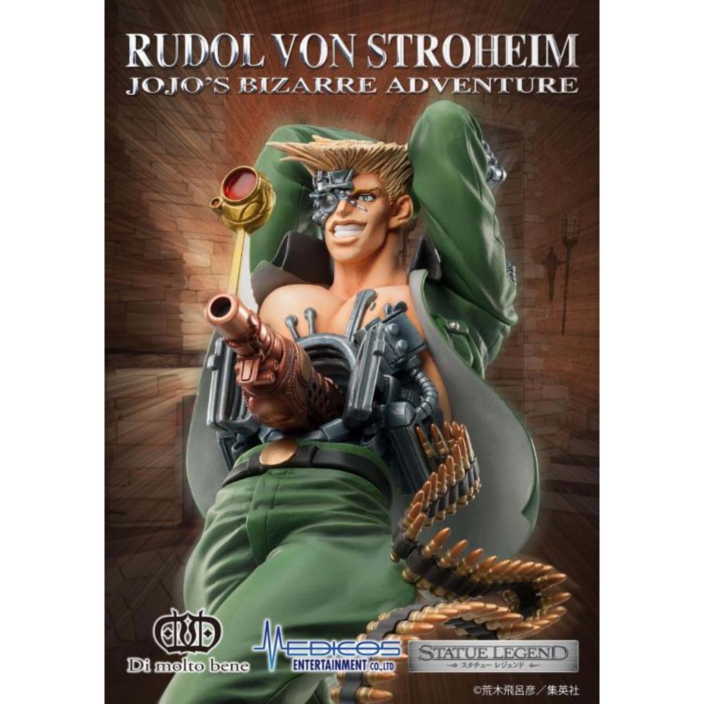 Jojo Statue Legend - Rudol Von Stroheim Figurine