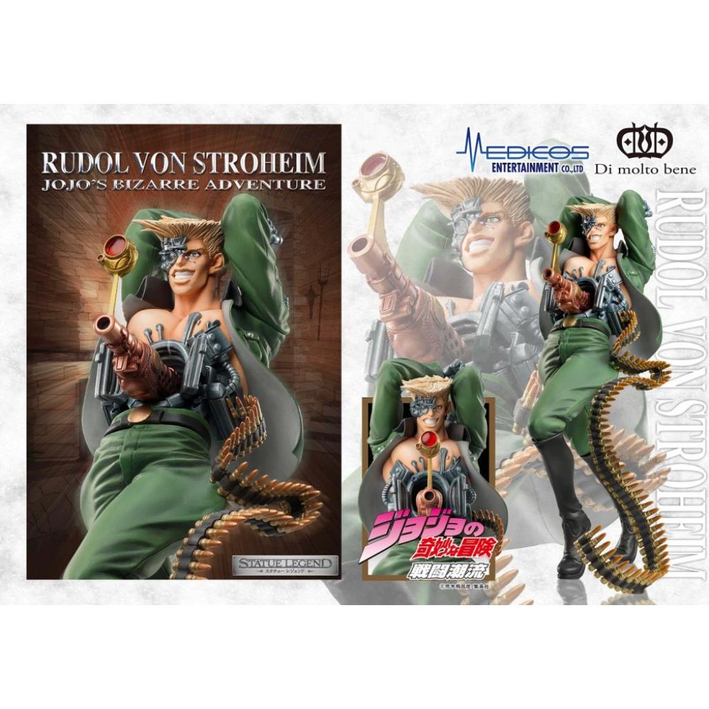 Jojo Statue Legend - Rudol Von Stroheim Figurine