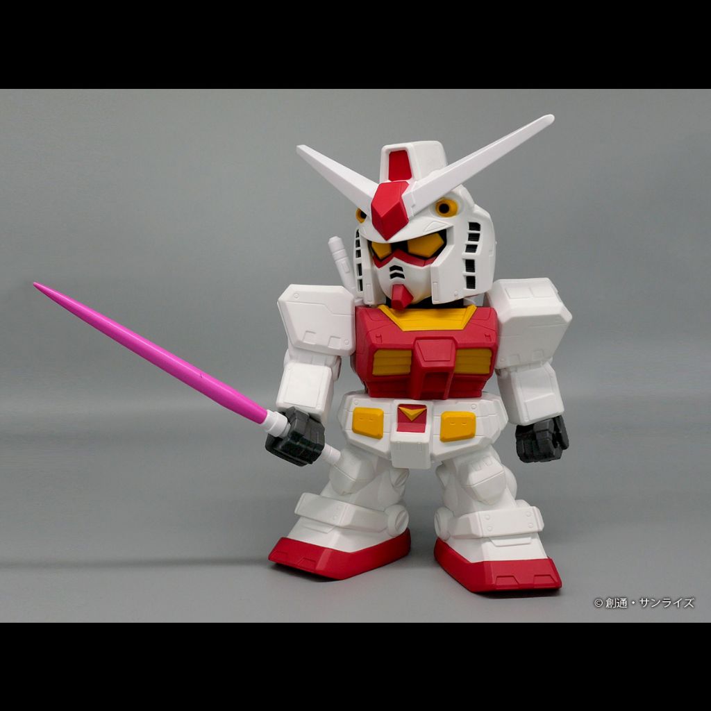 Jumbo Sofbi Figure SD Gundam 2P Colour Ver