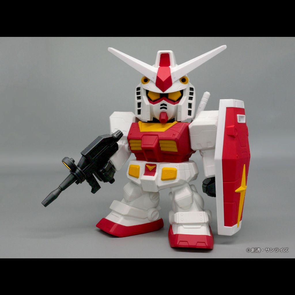 Jumbo Sofbi Figure SD Gundam 2P Colour Ver