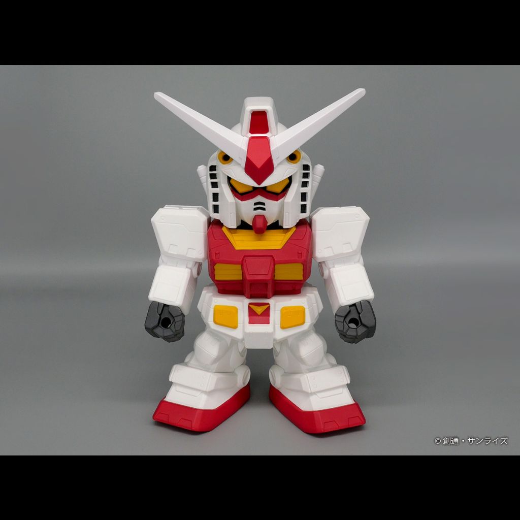 Jumbo Sofbi Figure SD Gundam 2P Colour Ver