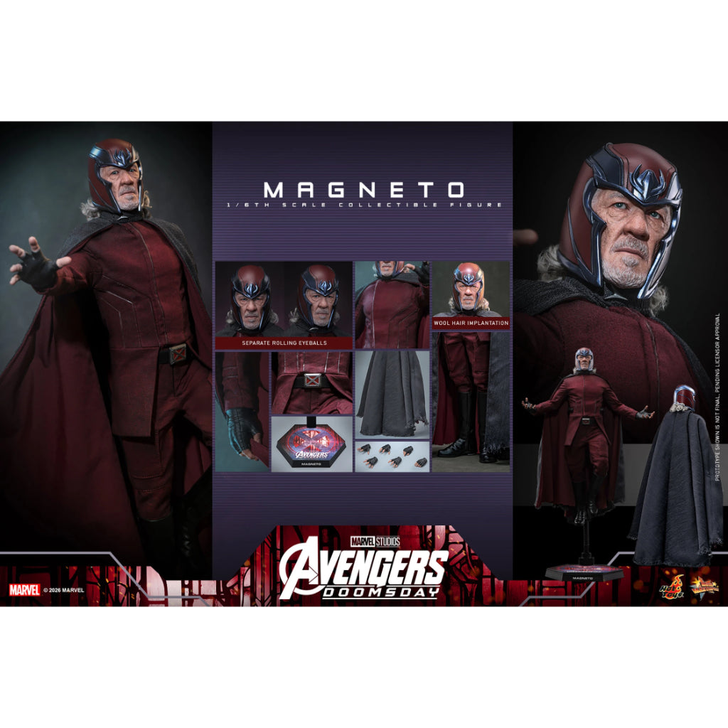 MMS912 Avengers: Doomsday - 1/6th scale Magneto