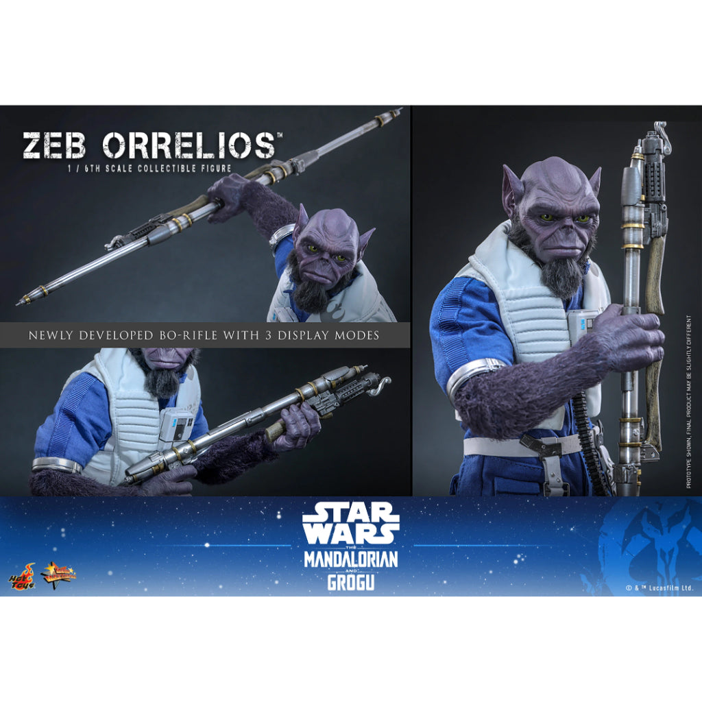 MMS876 Star Wars: The Mandalorian & Grogu - 1/6th Scale Zeb Orrelios