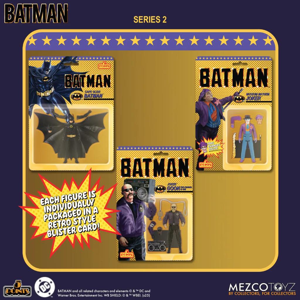 5 Points - Batman (1989) Series 2 Set