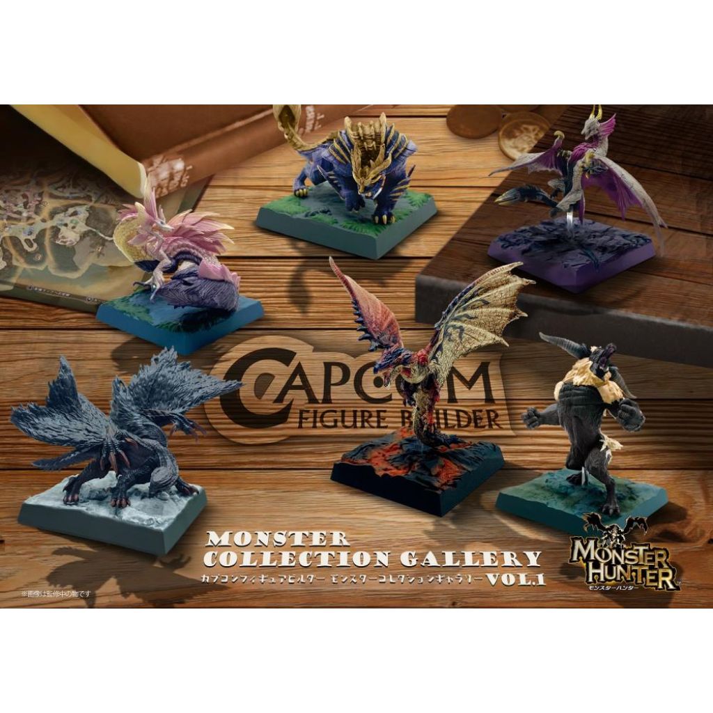 Figure Builder Monster Hunter Monster Collection Gallery Vol.1 Box (Box Of 6)