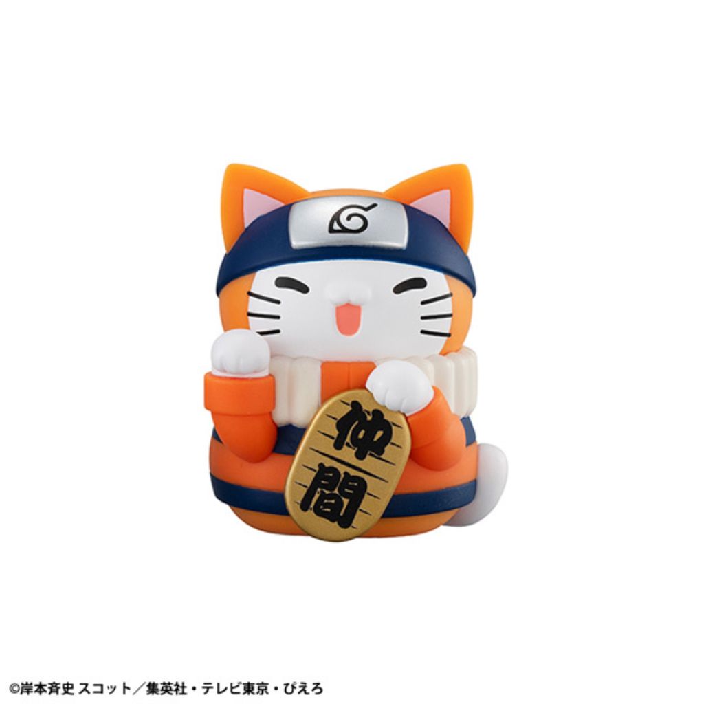 Mega Cat Project Naruto Nyaruto! Colorful Fortune Cat (Box Of 6)