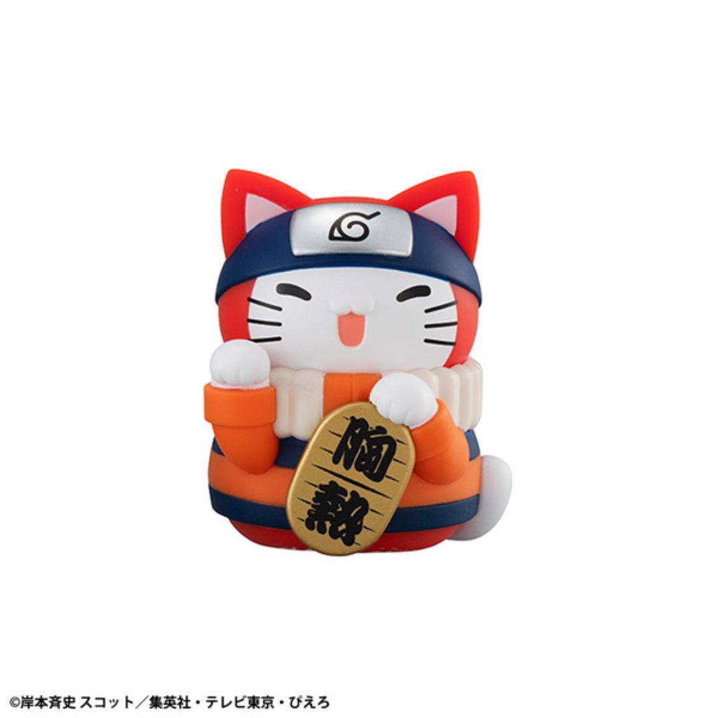 Mega Cat Project Naruto Nyaruto! Colorful Fortune Cat (Box Of 6)