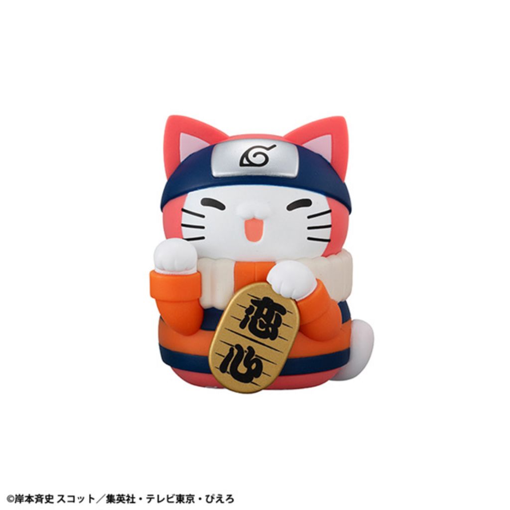 Mega Cat Project Naruto Nyaruto! Colorful Fortune Cat (Box Of 6)