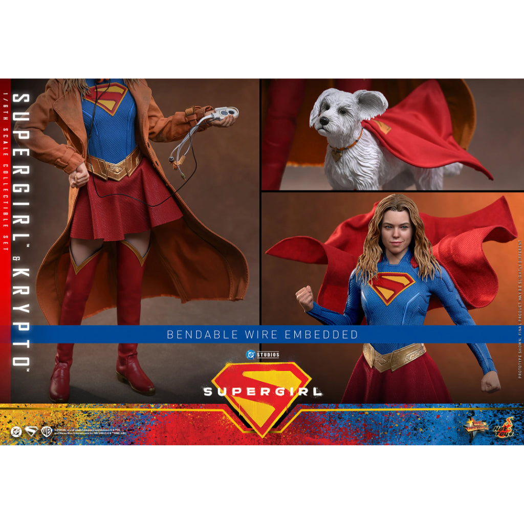 MMS869 Supergirl - 1/6th scale Supergirl & Krypto Collectible Set
