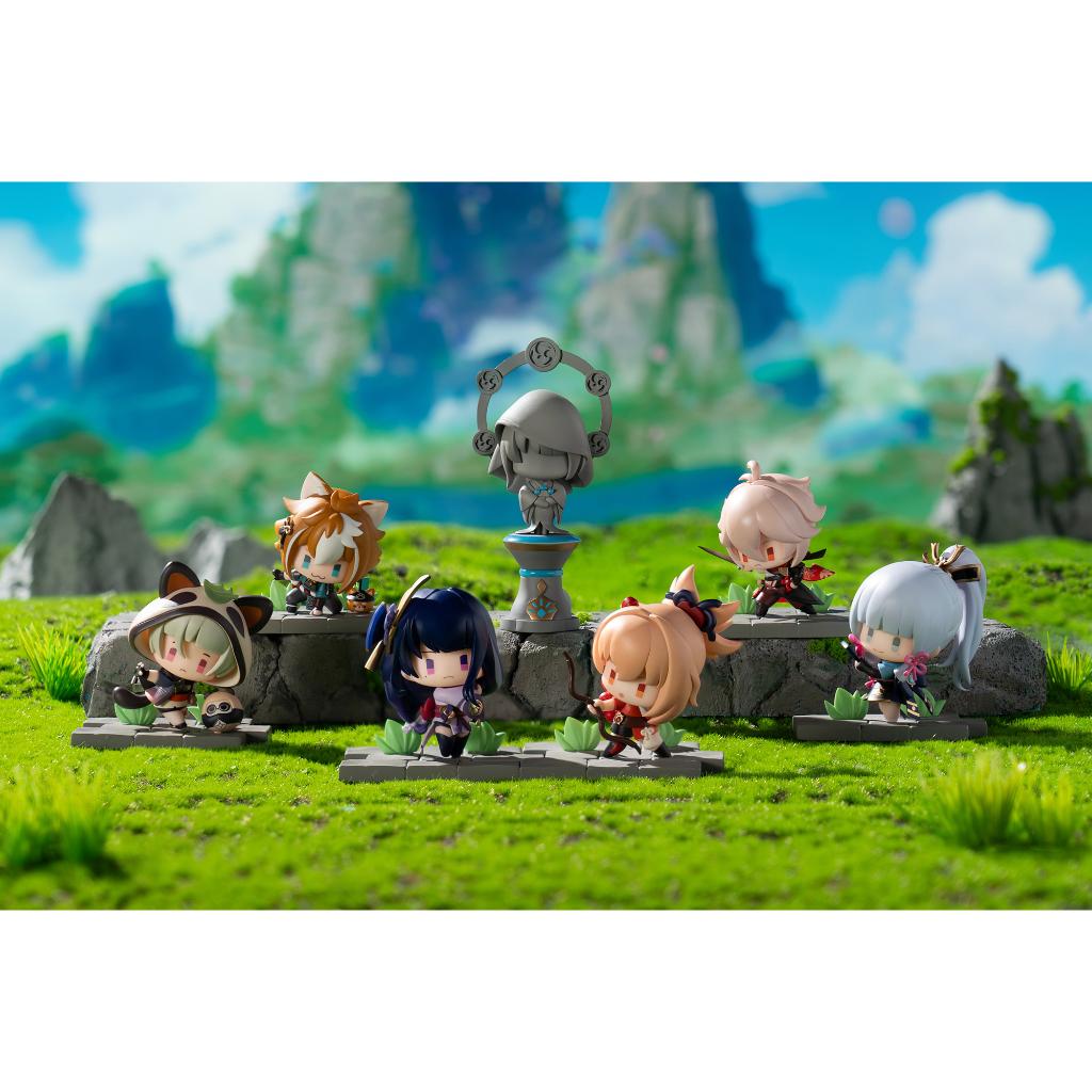 Genshin Impact Battlefield Heroic Figures Trading Figures Inazuma Edition Box (Box of 6)