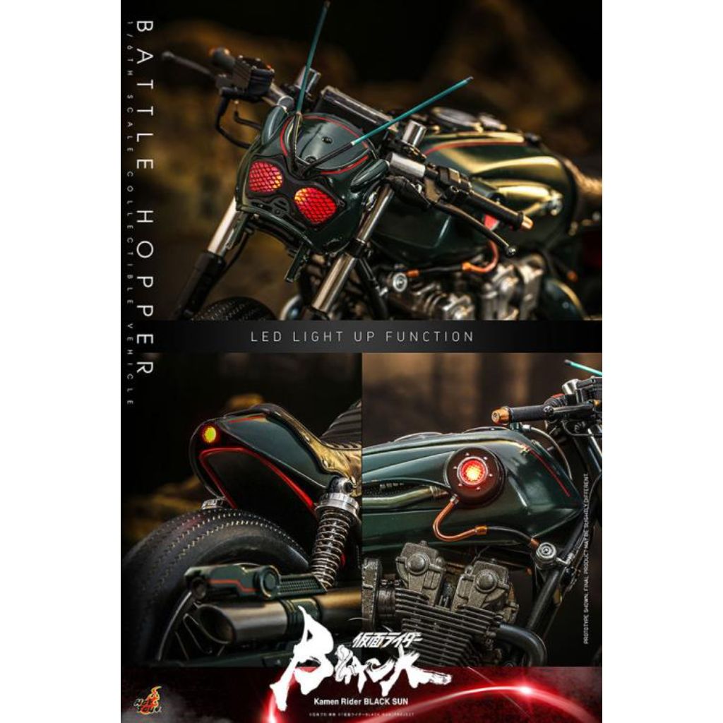 TMS106 Kamen Rider Black Sun - 1/6 Battle Hopper Collectible Vehicle