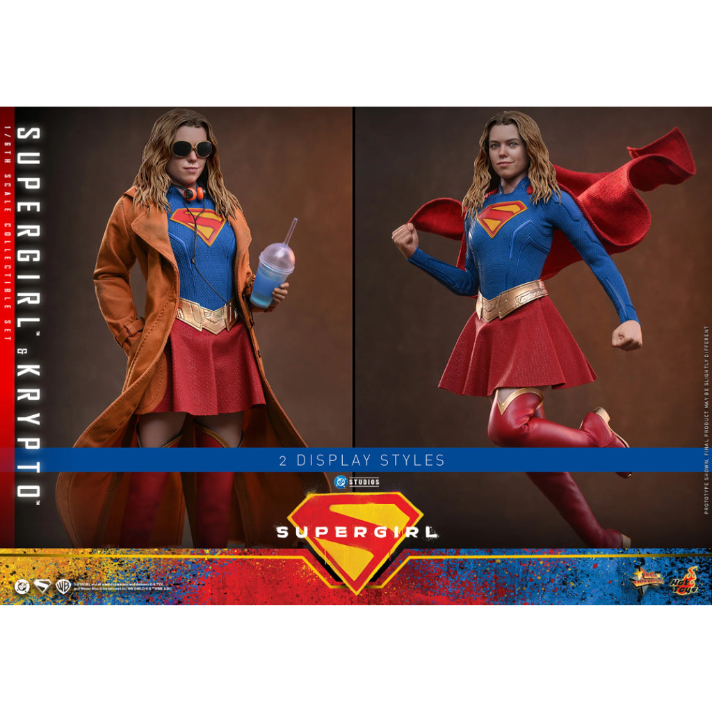 MMS869 Supergirl - 1/6th scale Supergirl & Krypto Collectible Set