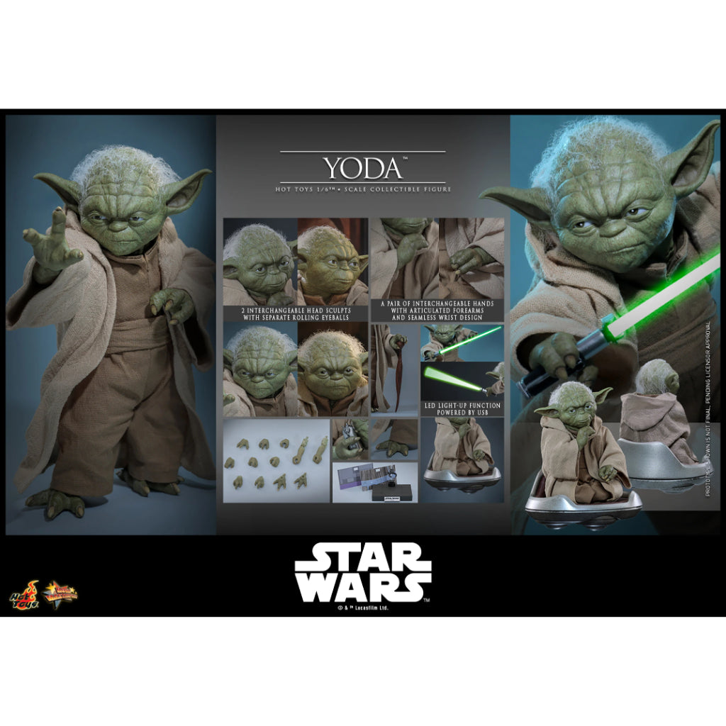 MMS878 - Star Wars: Revenge of the Sith - 1/6th Scale Yoda