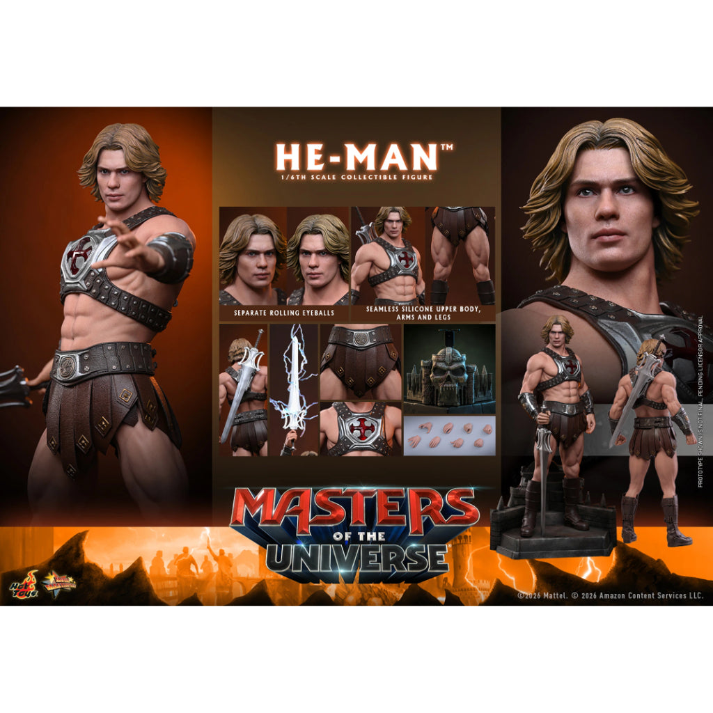MMS888 Masters of the Universe - 1/6th scale He-Man