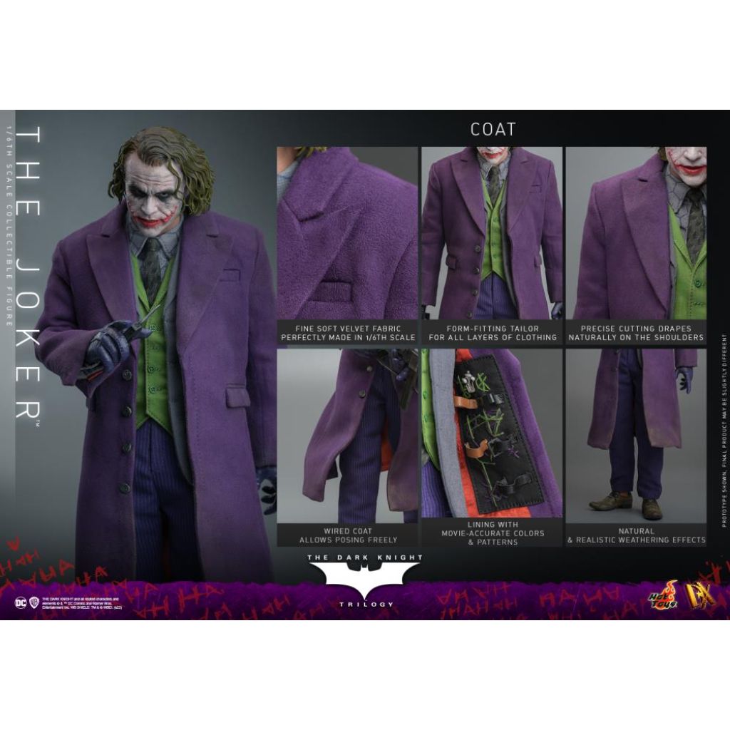 DX32 The Dark Knight Trilogy - 1/6 The Joker