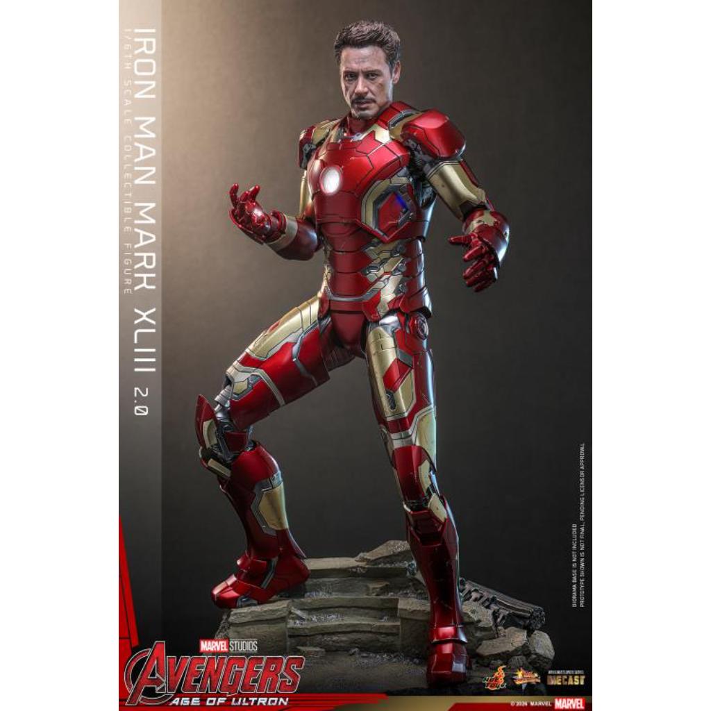 MMS865D80 Avengers Age of Ultron - 1/6th scale Iron Man Mark XLIII (2.0)
