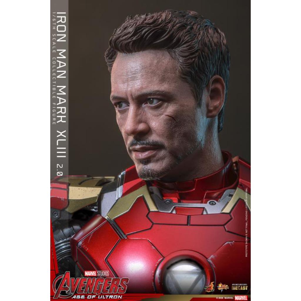 MMS865D80 Avengers Age of Ultron - 1/6th scale Iron Man Mark XLIII (2.0)