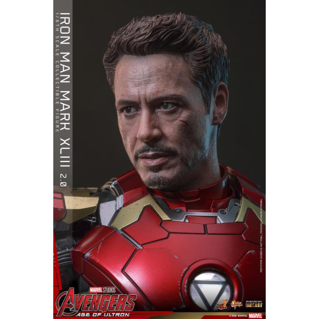 MMS865D80 Avengers Age of Ultron - 1/6th scale Iron Man Mark XLIII (2.0)