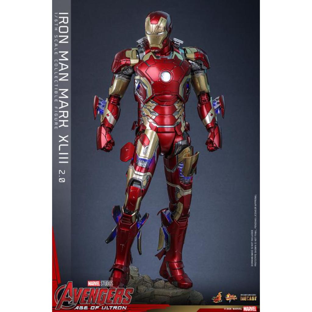 MMS865D80 Avengers Age of Ultron - 1/6th scale Iron Man Mark XLIII (2.0)