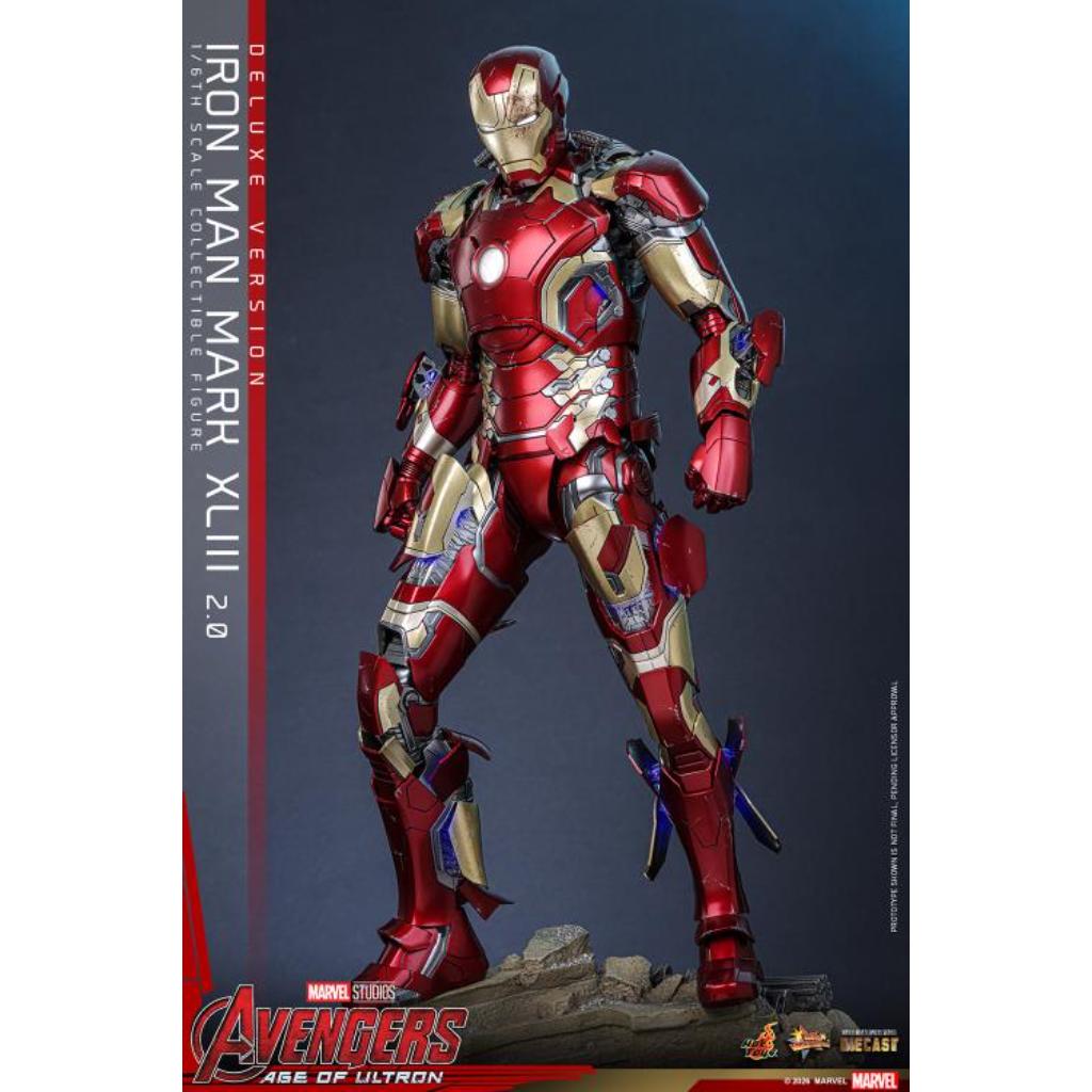 MMS866D81 Avengers Age of Ultron - 1/6th scale Iron Man Mark XLIII (2.0) (Deluxe Version)