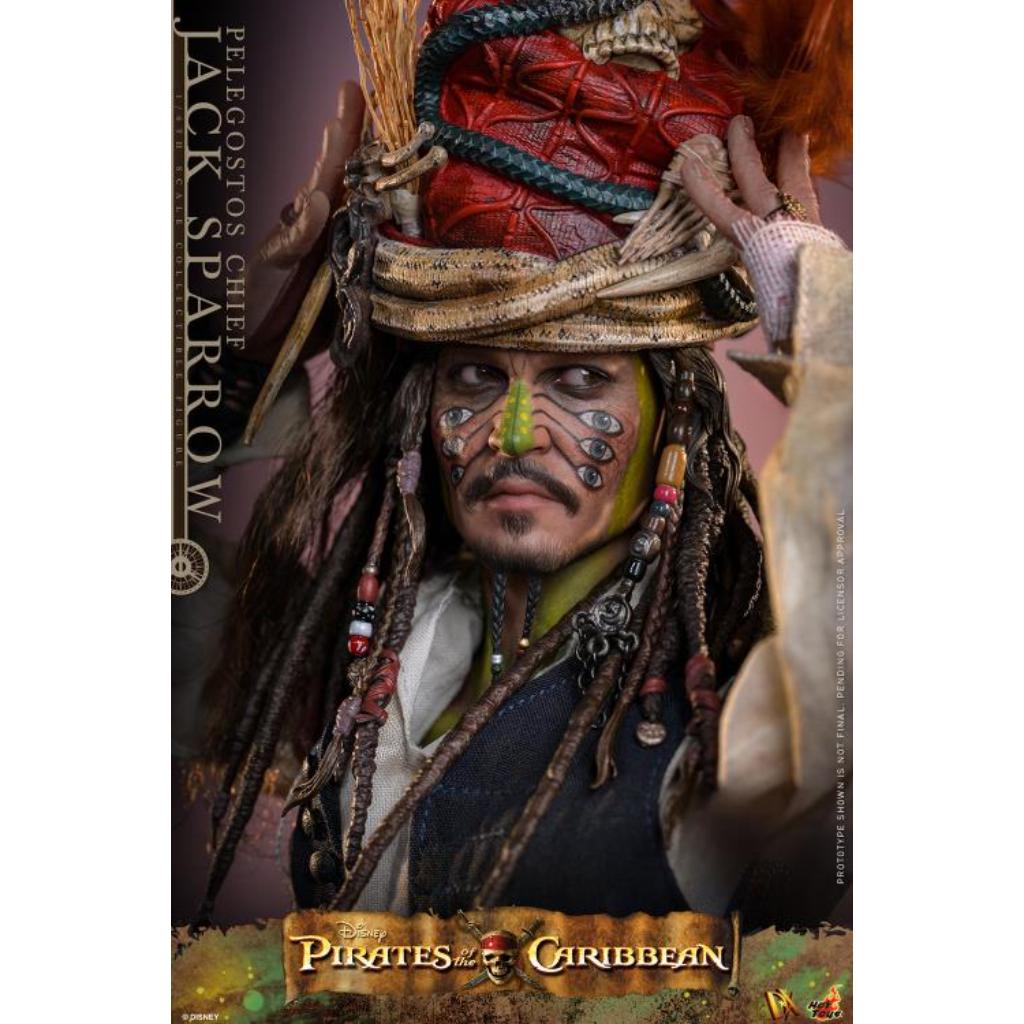 DX48 Pirates of the Caribbean: Dead Man Chest - 1/6th scale Pelegostos Chief Jack Sparrow