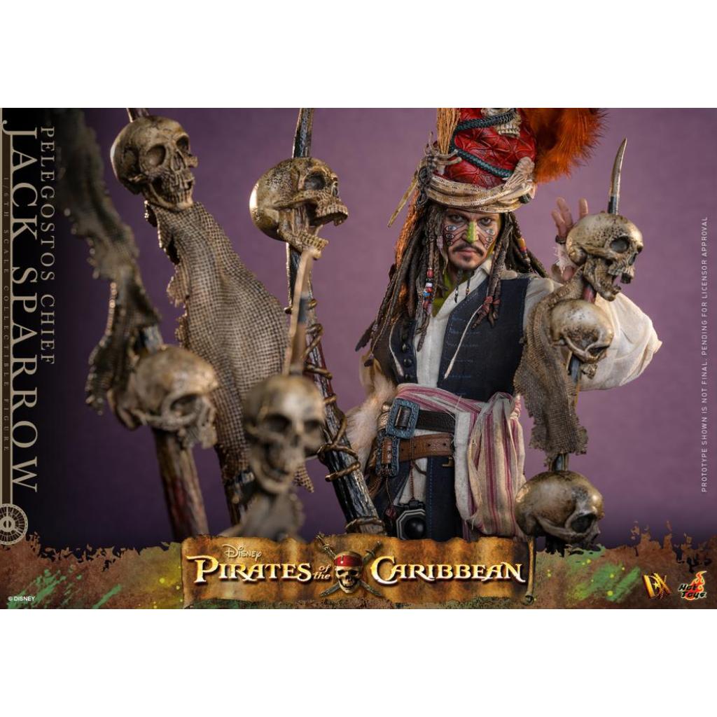 DX48 Pirates of the Caribbean: Dead Man Chest - 1/6th scale Pelegostos Chief Jack Sparrow