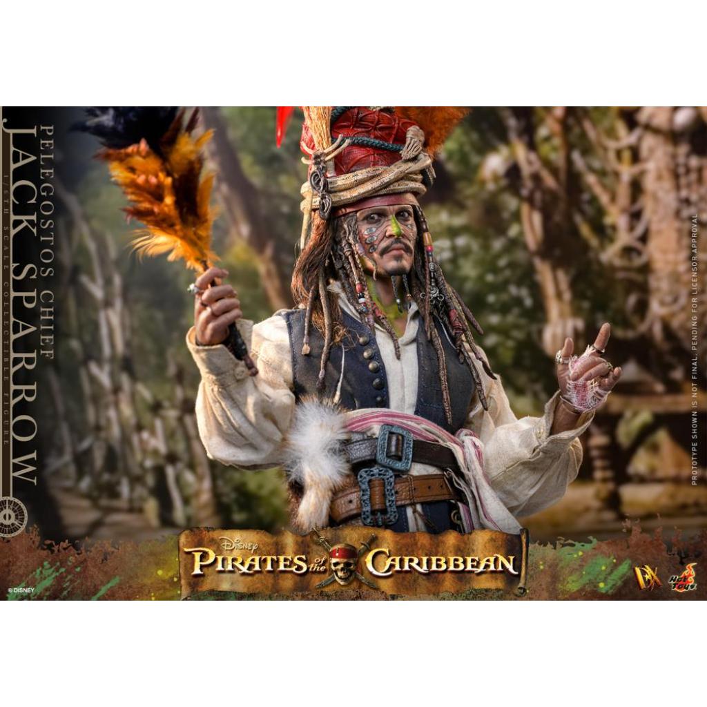 DX48 Pirates of the Caribbean: Dead Man Chest - 1/6th scale Pelegostos Chief Jack Sparrow