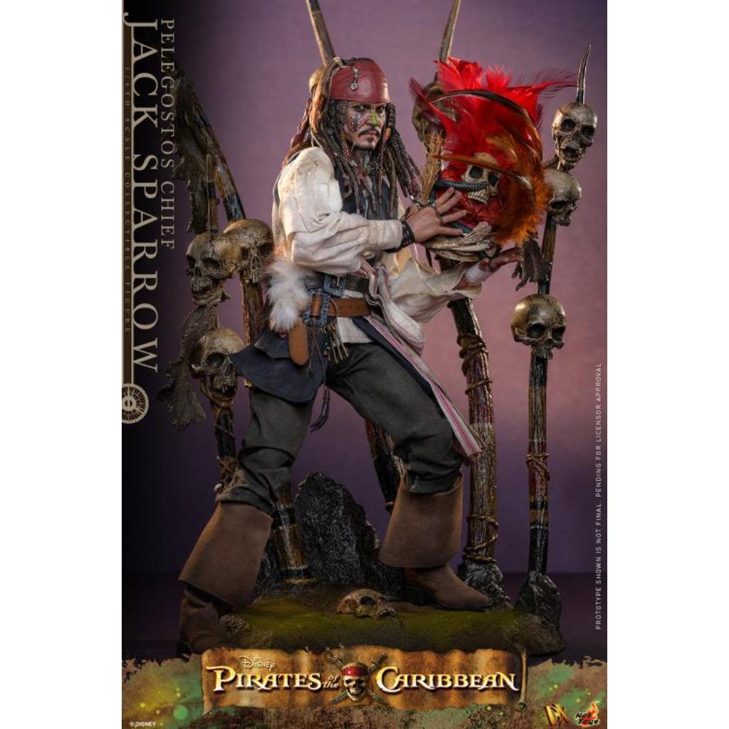 DX48 Pirates of the Caribbean: Dead Man Chest - 1/6th scale Pelegostos Chief Jack Sparrow
