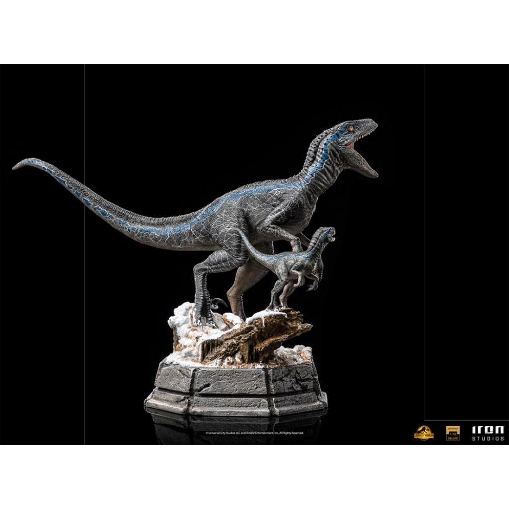 1/8 Scale Jurassic World Dominion - Velociraptor Blue & Beta Plastic Model Kit