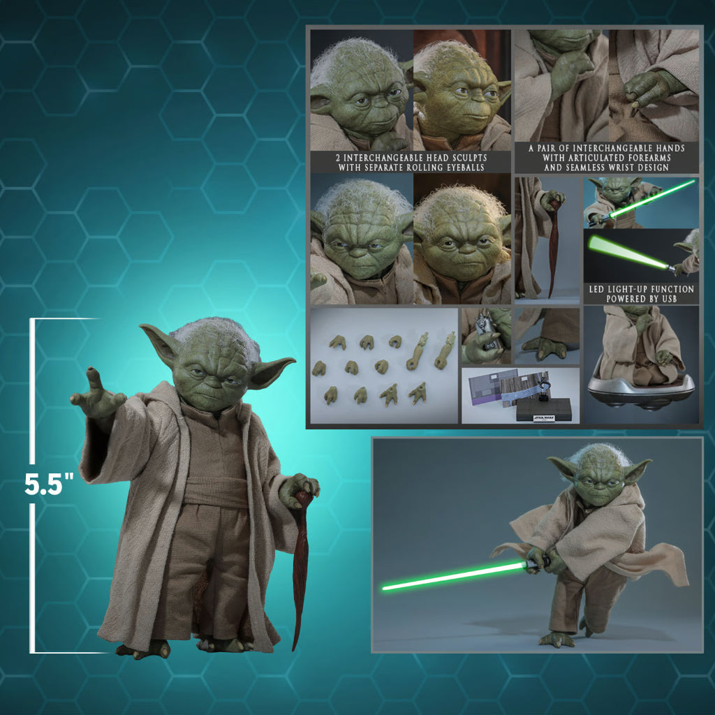 MMS878 - Star Wars: Revenge of the Sith - 1/6th Scale Yoda