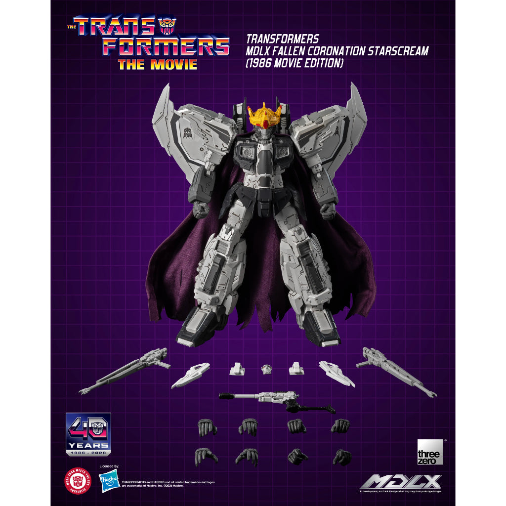 MDLX Scale Transformers - Fallen Coronation Starscream (1986 Movie Version) (Kelvin Sau Redesign)