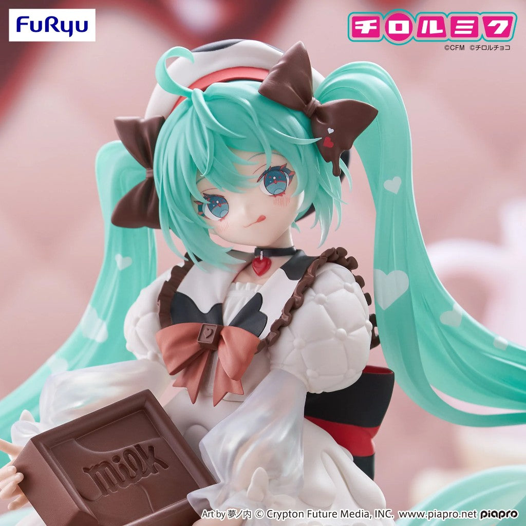 FuRyu Hatsune Miku x Tirol Choco Milk Ver Trio Try It Figure