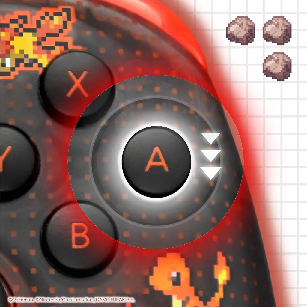HORI Wireless HORIPAD Turbo (Pokemon Pixel Red) for Nintendo Switch 2 (NSX-228A)