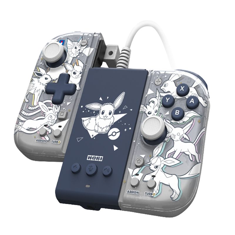 HORI Split Pad Compact Attachment Set - Eevee and Friends (NSW-453A)