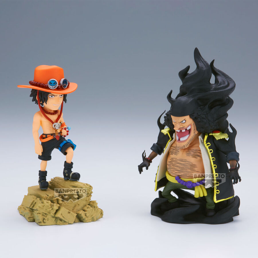 Banpresto WCF Portgas D. Ace vs. Marshall D. Teach Log Stories One Piece