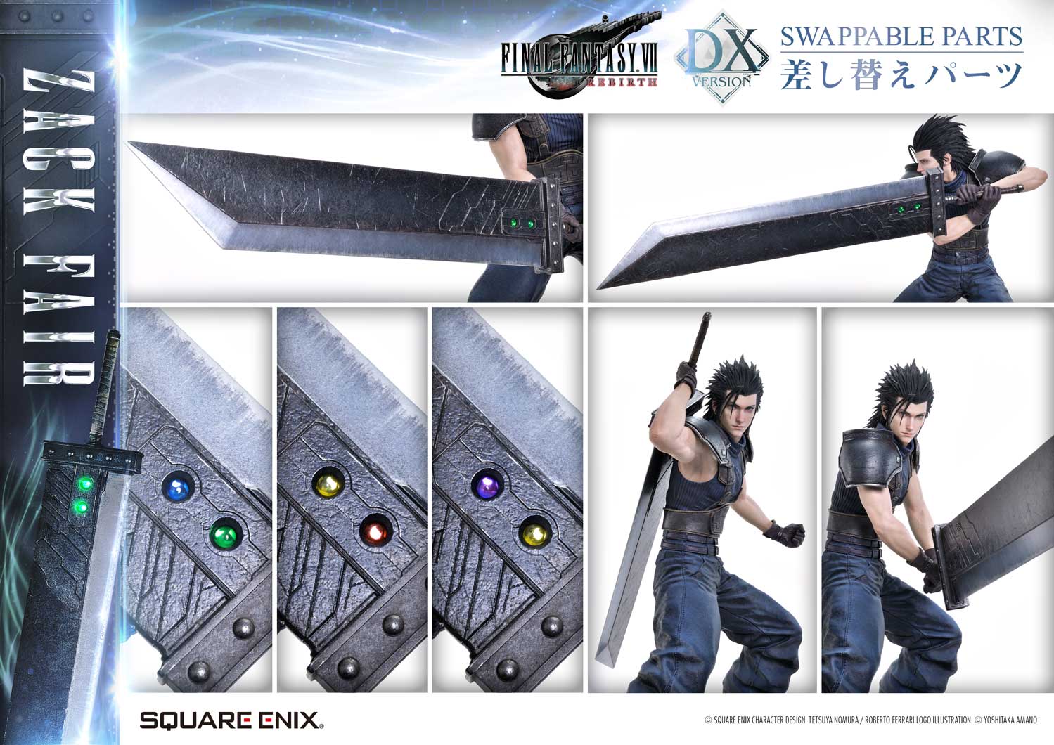 [*RETAIL ONLY PRE-ORDER] Square Enix Masterline Final Fantasy VII Rebirth 1/4 Scale - Zack Fair Deluxe Ver.