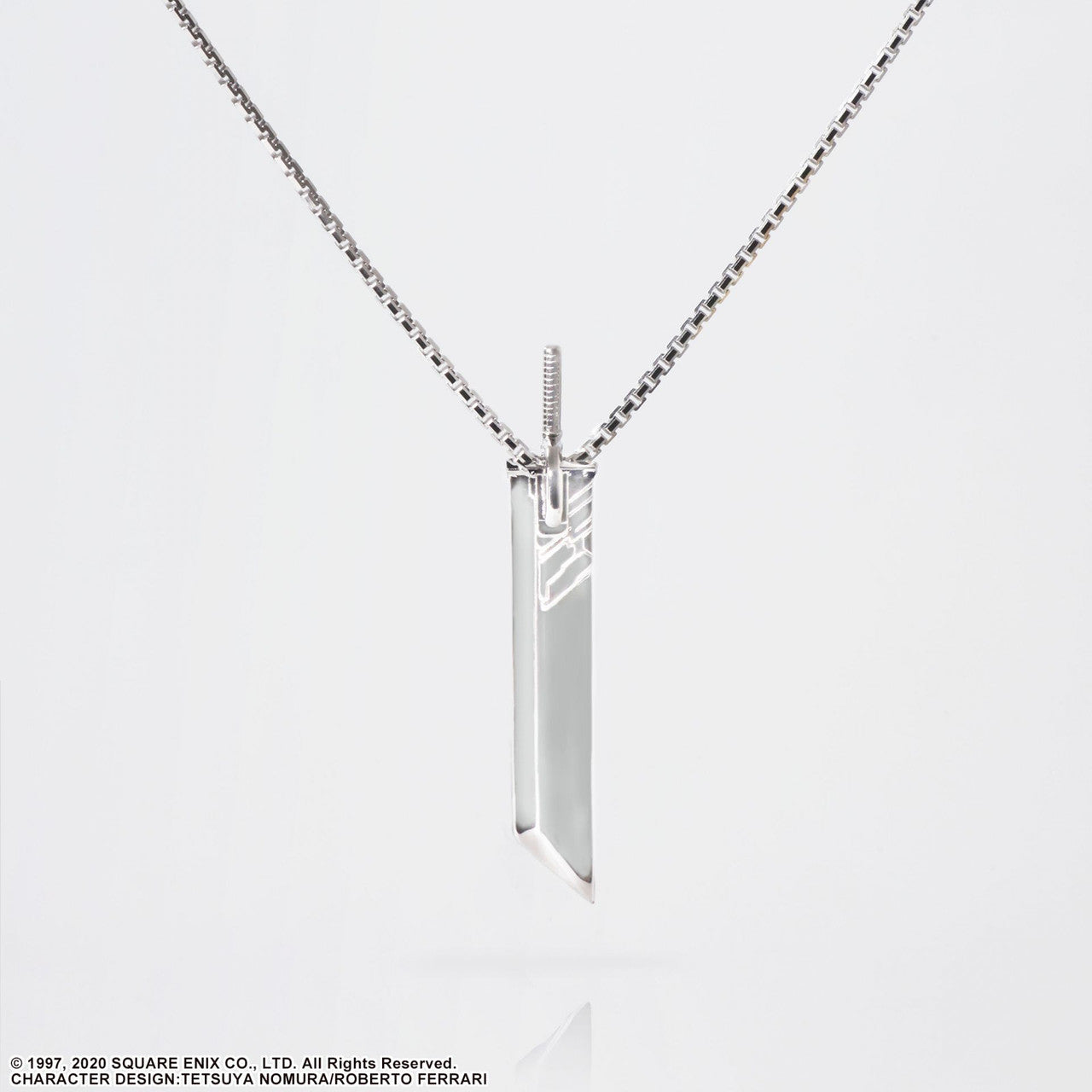 Final Fantasy VII Remake Silver Necklace - Buster Sword Limited Ver. (Reissue)
