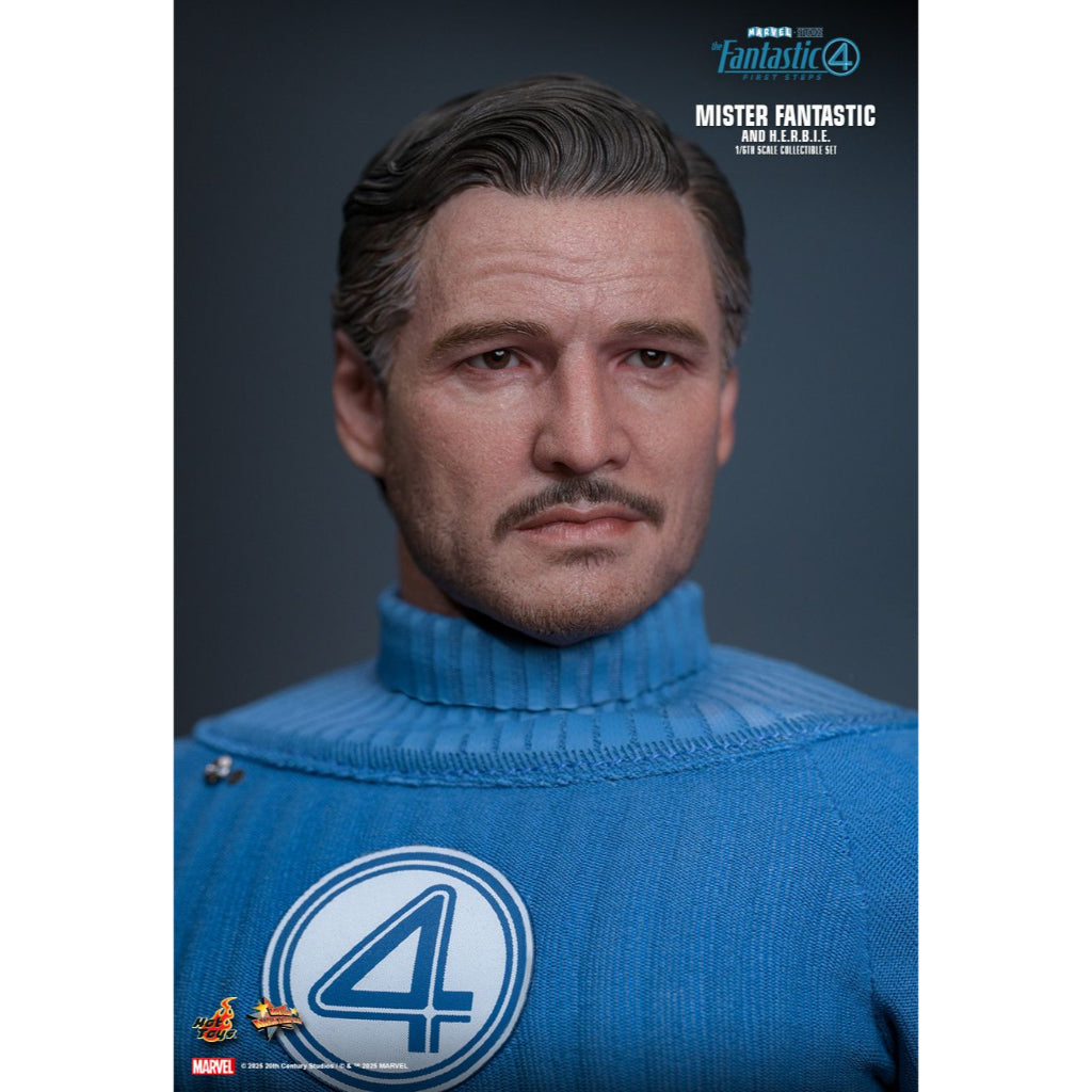 MMS822 - The Fantastic Four: First Steps 1/6th Scale Mister Fantastic and H.E.R.B.I.E. Collectible Set