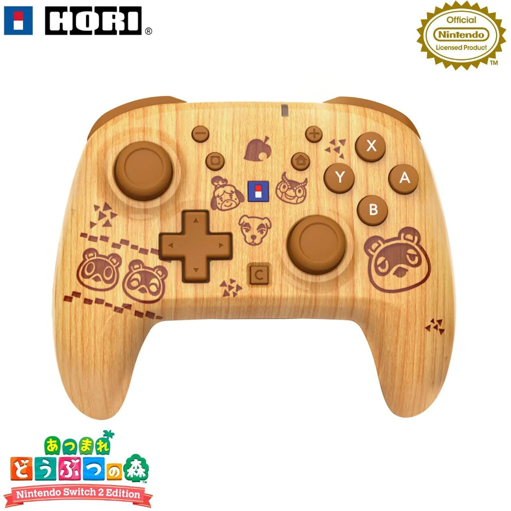 HORI HORIPAD Turbo Wireless Animal Crossing: New Horizons Series for N