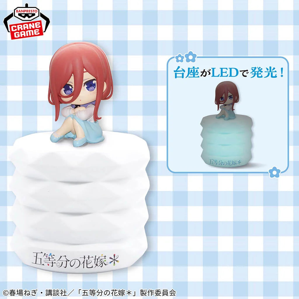 Banpresto Miku Nakano Petit Norimasu Room Light Vol. 3 The Quintessential Quintuplets
