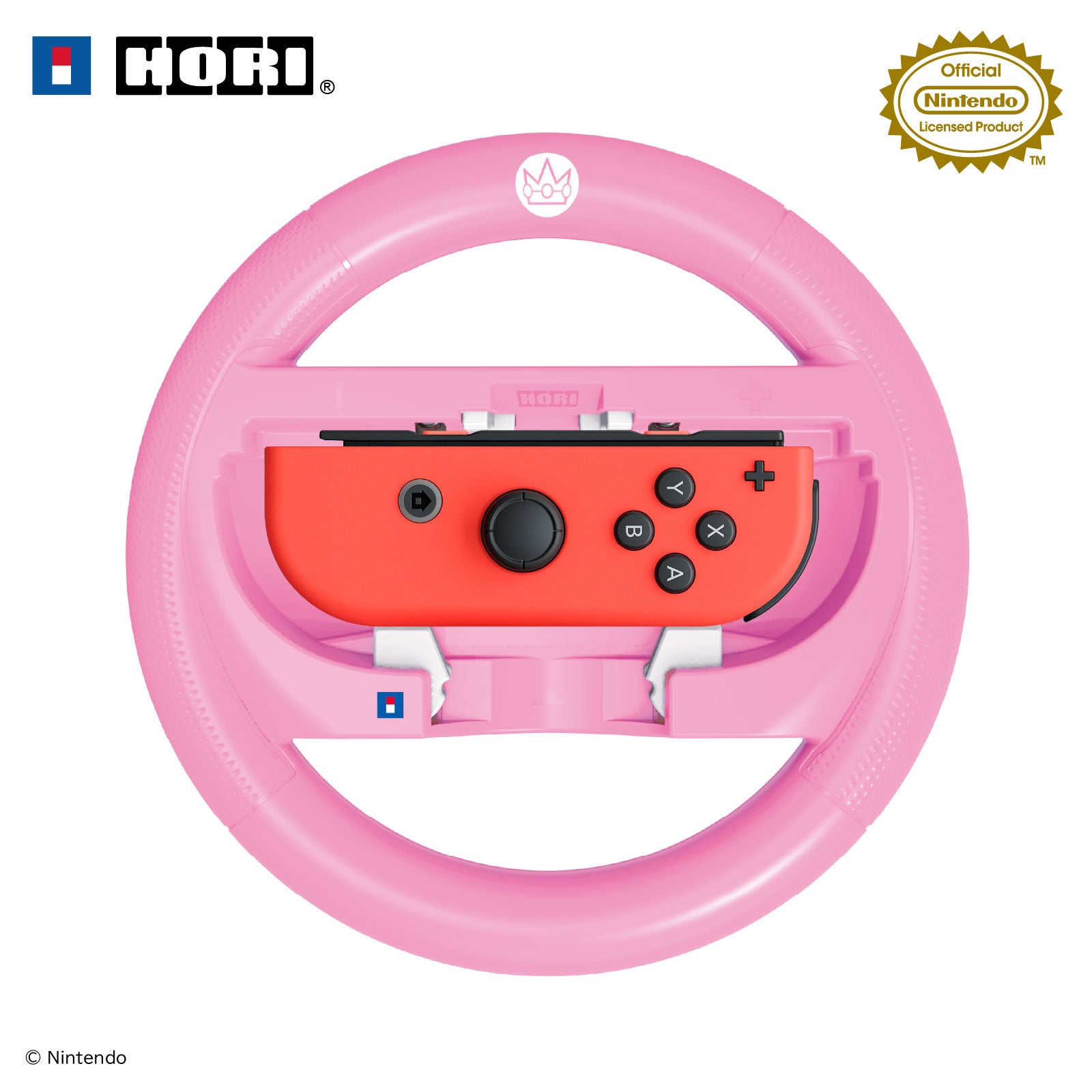 HORI Mario Kart World Racing Wheel for Nintendo Switch 2 (Peach) (NSX-