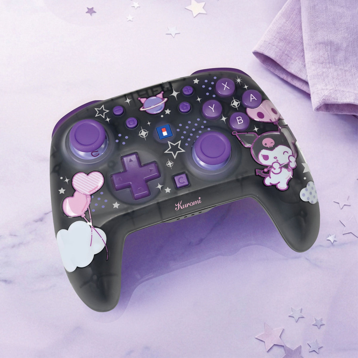 HORI Wireless HORIPAD Turbo for Nintendo Switch 2 - Sanrio Series (Kuromi) (NSX-254A)
